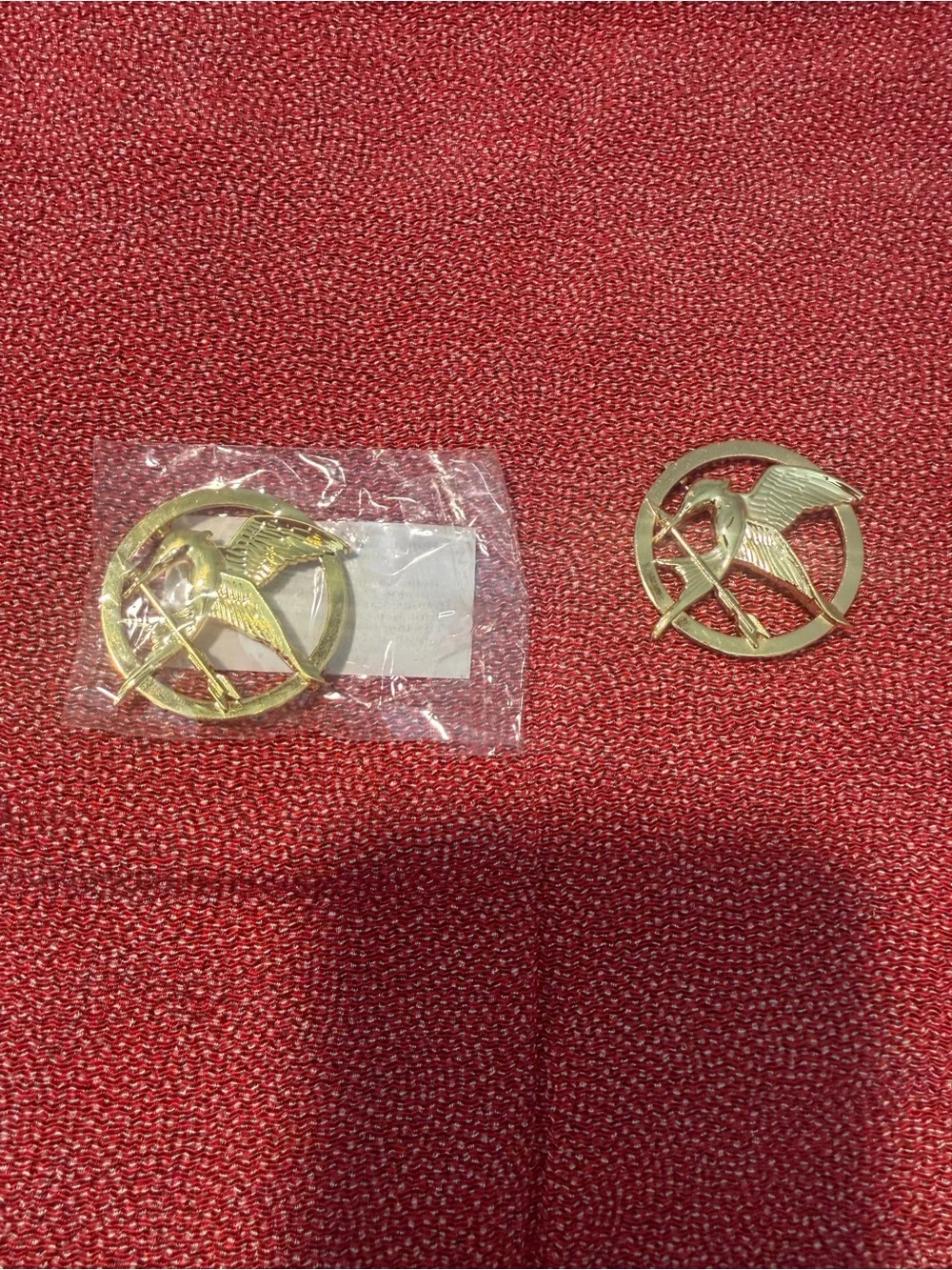 Hunger Games Gold Mockingjay Brooch Pins - Women’s , Kids, Men’s Accessories
